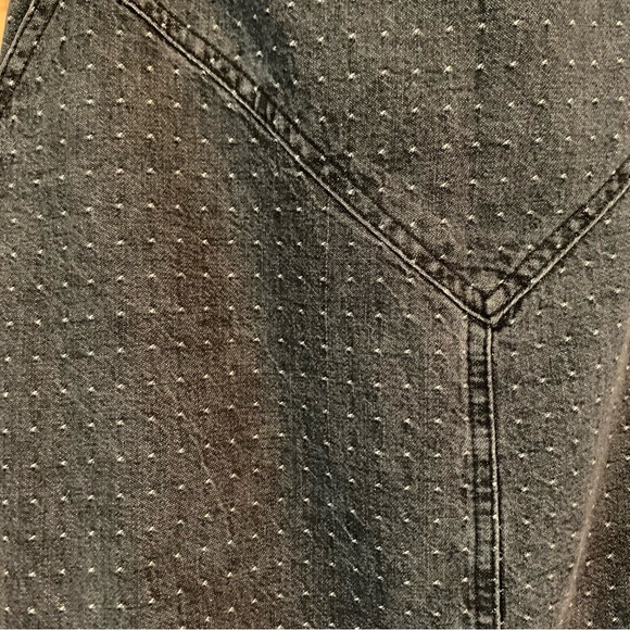 VTG Kayo of California 80s gray denim straight midi skirt. Juniors size 11. - Picture 6 of 7